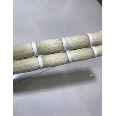 100% Handmade Finest Quality 76cm Pure White Horse Tail Hair For Violin Bow